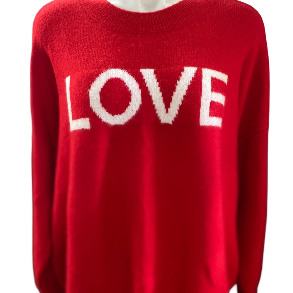 Vince CAMUTO oversized Love sweater. XS.